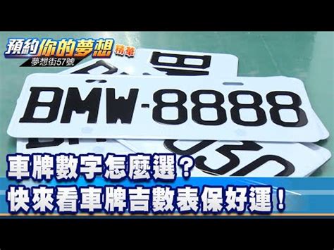 車牌英文 吉凶